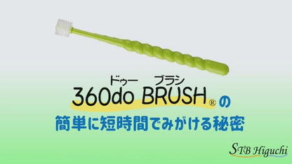 POPOTAN 360 Degree Bristle Toothbrush Advanced Plaque Removing, Improve Gum Health